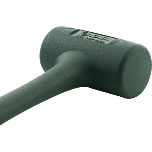 Rubber mallet with schock absorbing head - 1.05kg, Ø 55mm, L350mm