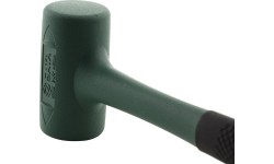 Rubber mallet with schock absorbing head - 1.05kg, Ø 55mm, L350mm