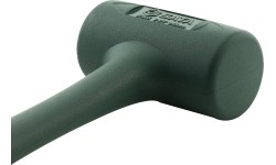 Rubber mallet with schock absorbing head - 0.52kg, Ø 45mm, L300mm