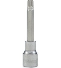 1/2" Galvutė su 100L SPLINE antgaliu (prailginta) - M-5, L100mm