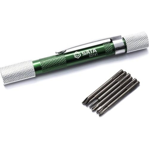 Atsuktuvas su keičiamais antgaliais mini 6vnt. (pl./PH)