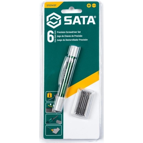 Atsuktuvas su keičiamais antgaliais mini 6vnt. (pl./PH)