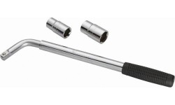 Suktuko su ištraukiama rankena rinkinys 1/2" 3vnt.