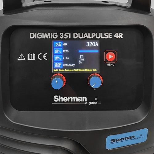 Inverterinis suvirinimo aparatas DIGIMIG 351 DUALPULSE 4R