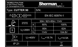 Plasma cutting machine CUTTER 110