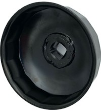 Galvutė tepalo filtrui - 76mm, 14-kampė (1/2)