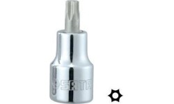 3/8" Dr. 50L TORX bit socket (with centre hole) - T-50
