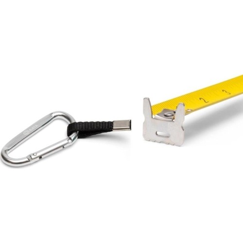 Measuring steel tape with stop - 8m/27' x 25mm