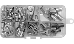 Cable connector set (brass)(65pcs)