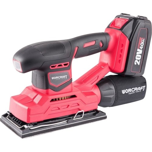 Akumuliatorinis šlifuoklis orbitinis 94x185mm 20V LI-ION