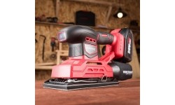 Akumuliatorinis šlifuoklis orbitinis 94x185mm 20V LI-ION