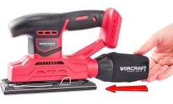 Akumuliatorinis šlifuoklis orbitinis 94x185mm 20V LI-ION