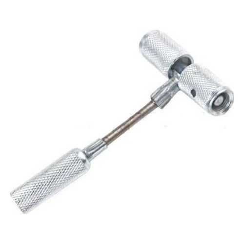 Ventilio montavimo įrankis su trumpu trosu