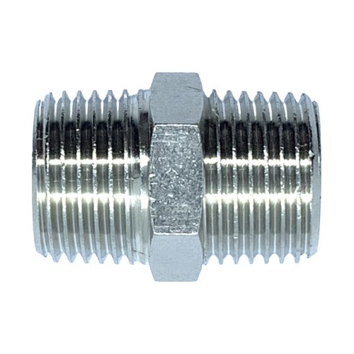 Adapter from external thread - 1/4" - 1/4"
