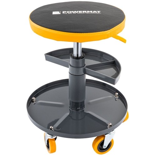 Teleskopinė dirbtuvių kėdė