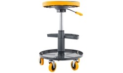 Teleskopinė dirbtuvių kėdė