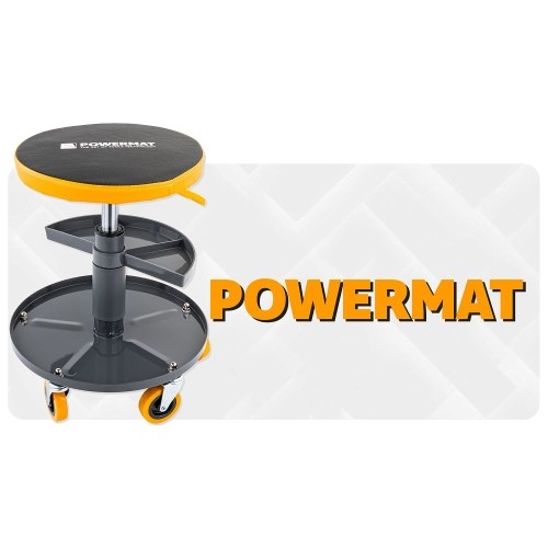 Teleskopinė dirbtuvių kėdė