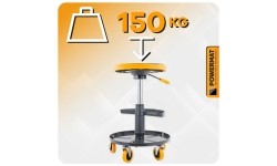 Teleskopinė dirbtuvių kėdė