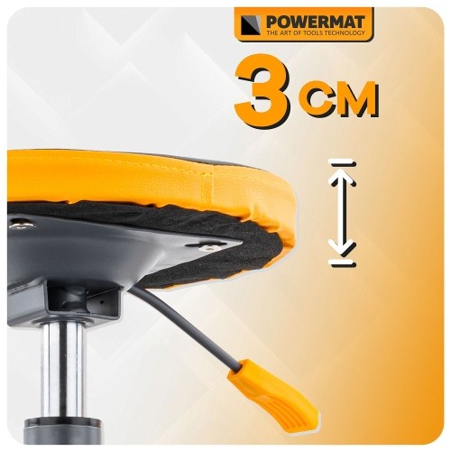 Teleskopinė dirbtuvių kėdė