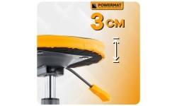 Teleskopinė dirbtuvių kėdė