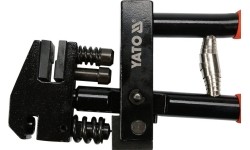 Combination edge setter / hole punch pliers