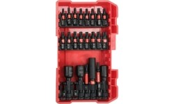 1/4" Smūginių keičiamų antgalių rinkinys (PLOKŠČIAS,PZ,PH,TORX) 54vnt.