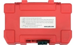 1/4" Smūginių keičiamų antgalių rinkinys (PLOKŠČIAS,PZ,PH,TORX) 54vnt.