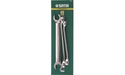 Flare nut set 3pcs. (S.A.E.)