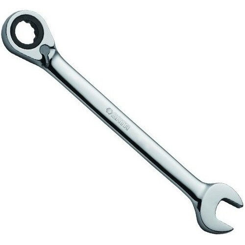 Reversible combination gear wrench - 10mm