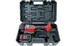 Akumuliatorinis vibracinis įrankis plytelėms su plastikine dėže 20V 2.0Ah