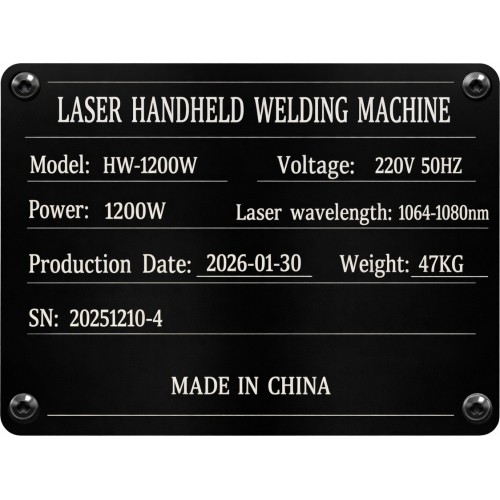 Suvirinimo lazeris FORBY® HD 1200 AIR (aušinama oru)