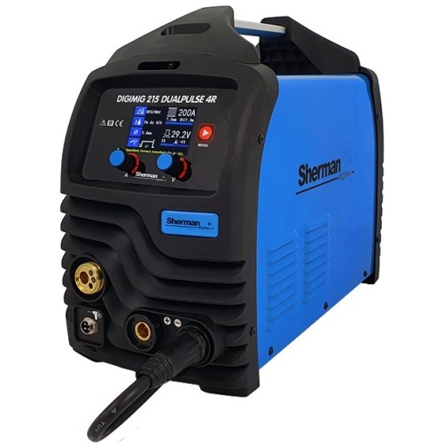 Inverterinis suvirinimo aparatas Sherman DIGIMIG 215 DUALPULSE 4R