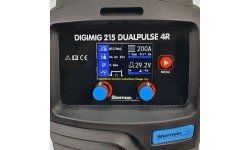 Inverterinis suvirinimo aparatas Sherman DIGIMIG 215 DUALPULSE 4R
