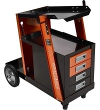 Trolley with drawers, space for a cylinder (load up to 75kg)