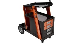 Vežimėlis sustalčiais, vieta balionui (apkrova iki 75kg)