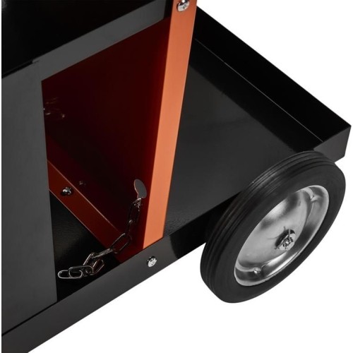 Vežimėlis sustalčiais, vieta balionui (apkrova iki 75kg)