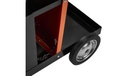 Vežimėlis sustalčiais, vieta balionui (apkrova iki 75kg)