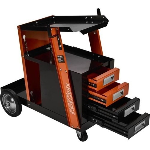 Trolley with drawers, space for a cylinder (load up to 75kg)