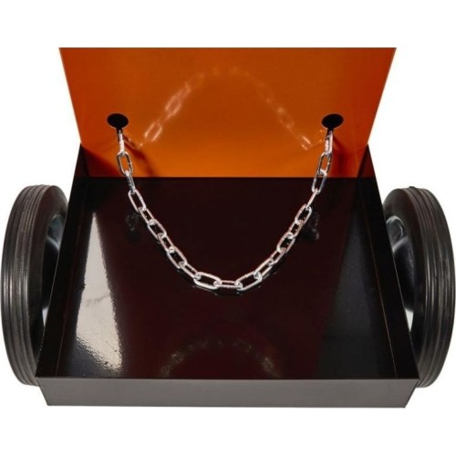 Vežimėlis sustalčiais, vieta balionui (apkrova iki 75kg)