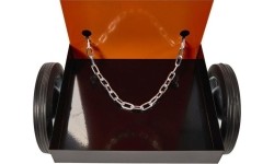 Vežimėlis sustalčiais, vieta balionui (apkrova iki 75kg)