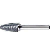 Carbide rotary burr shape F nosed tree (RBF) - Ø6 x 18mm