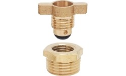 Drain valve 3/8" for compressor W-0.9/8