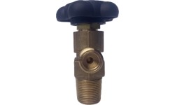Angliarūgštės (CO2) dujų baliono ventilis su vožtuvu  (EURO veržlė W21.8)