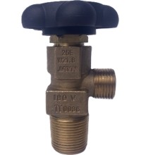 Argono (Ar) dujų baliono ventilis (EURO veržlė W21.8)