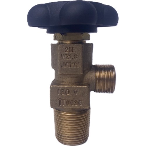 Argono (Ar) dujų baliono ventilis (EURO veržlė W21.8)