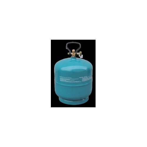 Empty propane - butane gas cylinder (EURO PH 30 BAR) - 3kg