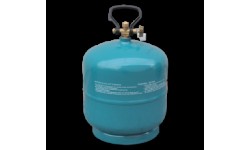 Empty propane - butane gas cylinder (EURO PH 30 BAR) - 3kg