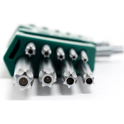 L-type hex key TORX  set 9pcs. (T10-T50) with hole