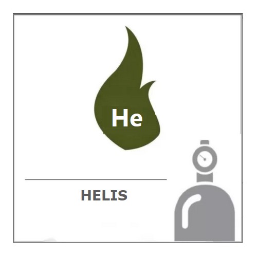 Dujų papildymas Helis He - 8 l