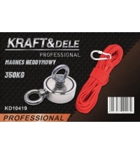 Neodymium magnet handle with rope, 350kg